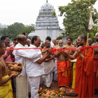 Inaugurated the road route of Sri Vijaya kiladri in Sitanagaram 16th Nov 2015