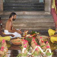 Divyasaketham 7th Brahmotsavams Utsavasnapanam