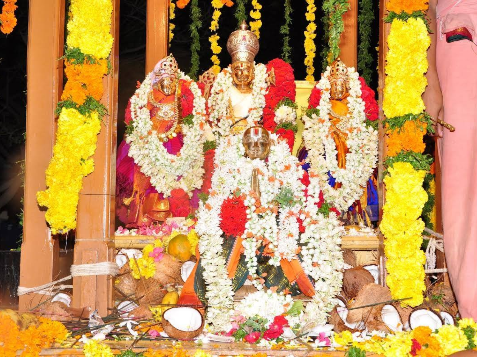 Monthly Thirumanjanams (Abhishekams)